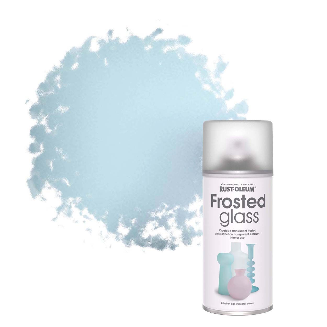 Rust-Oleum Frosted Glass Effect Spray Ocean 150ml