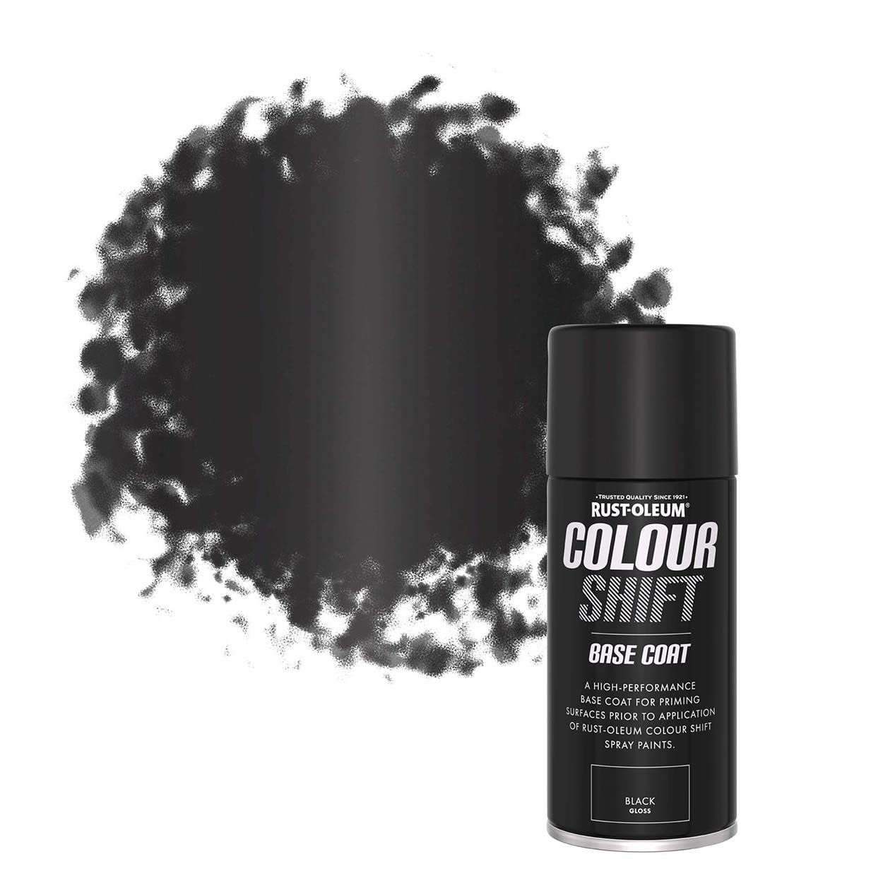 Rust-Oleum Colour Shift Bascoat Spray Paint Black 150ml