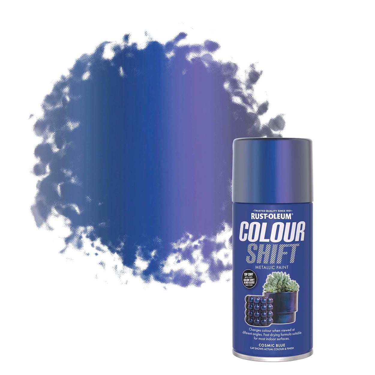 Rust-Oleum Colour Shift Cosmic Blue Spray Paint 150ml