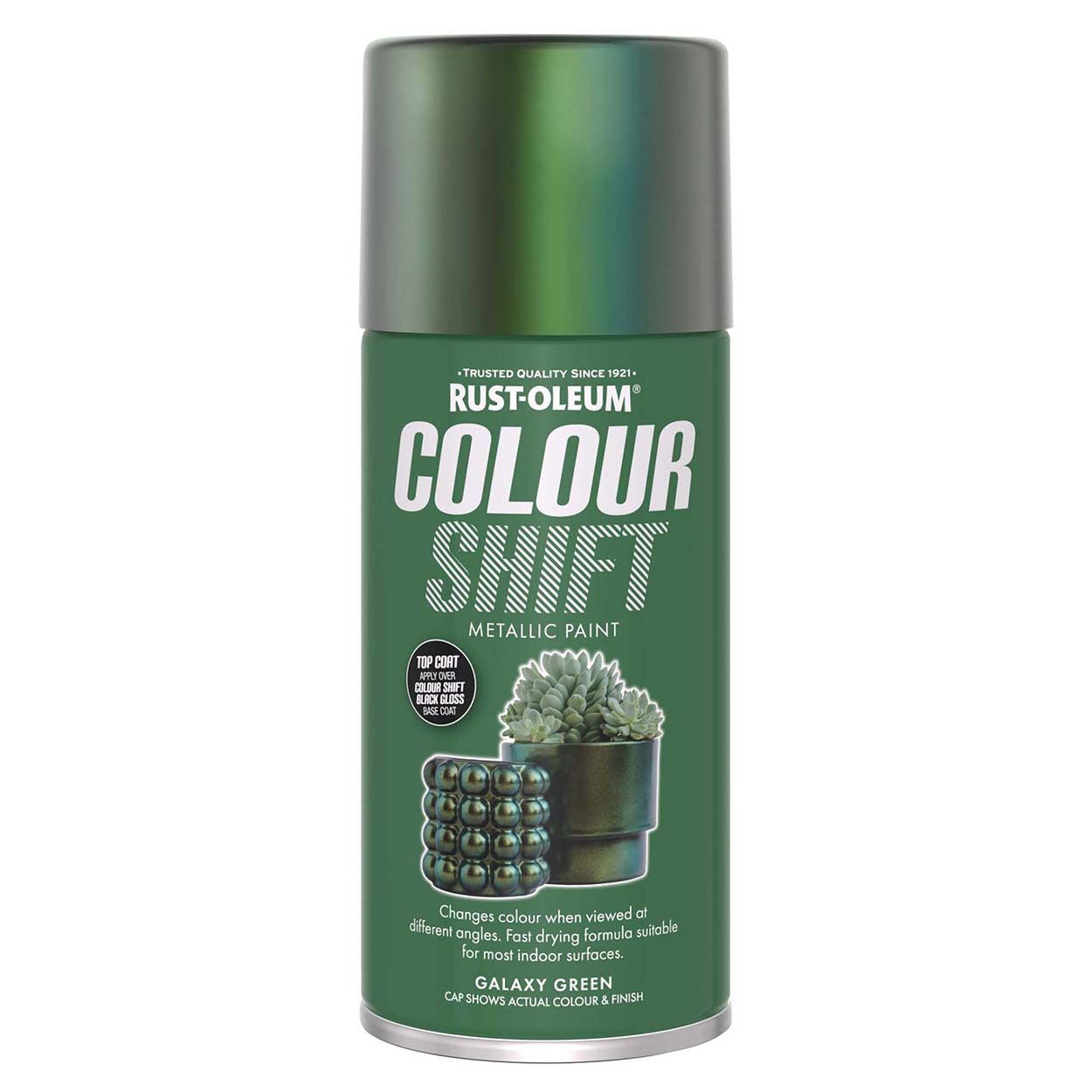 Rust-Oleum Colour Shift Galaxy Green Spray Paint 150ml
