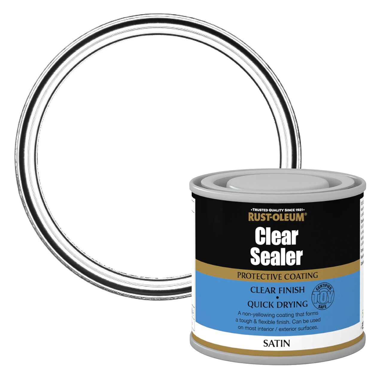 Rust-Oleum Clear Sealer Satin 125ml