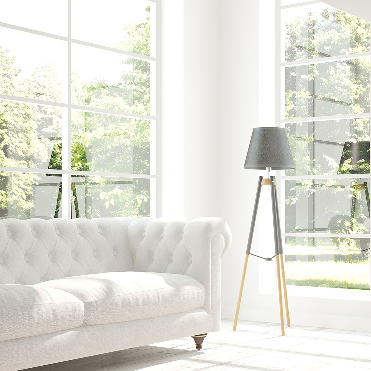 Rust-Oleum uPVC Paint Chalk White Matt 750ml