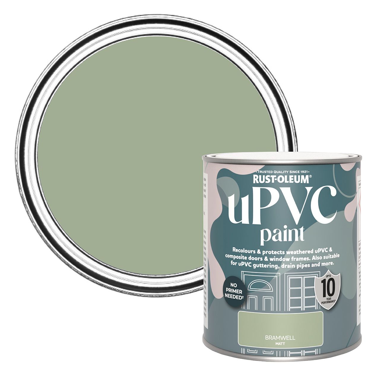 Rust-Oleum uPVC Paint Bramwell Matt 750ml