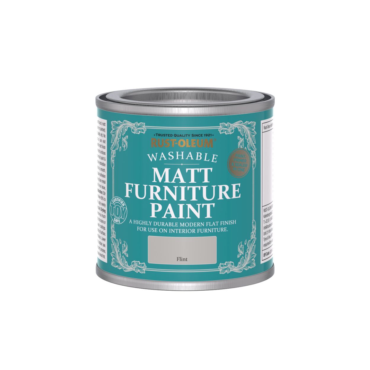 Rust-Oleum Matt Furniture Paint Flint 125ml