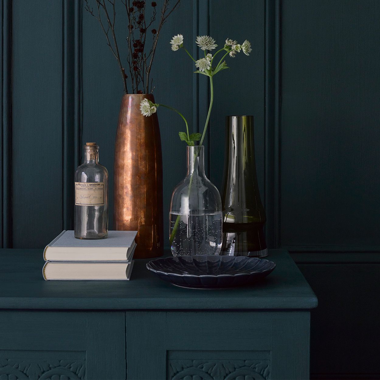 Rust-Oleum Matt Furniture Paint Evening Blue 125ml