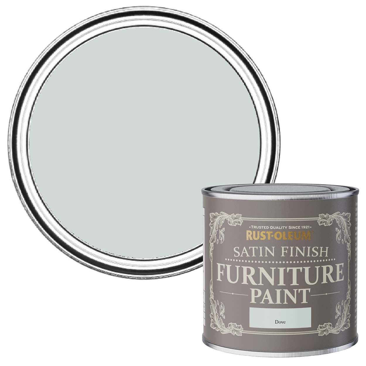 Rust-Oleum Satin Furniture Paint Dove 125ml