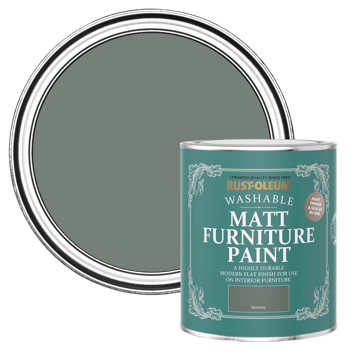 Rust-Oleum Matt Furniture Paint Serenity 750ml