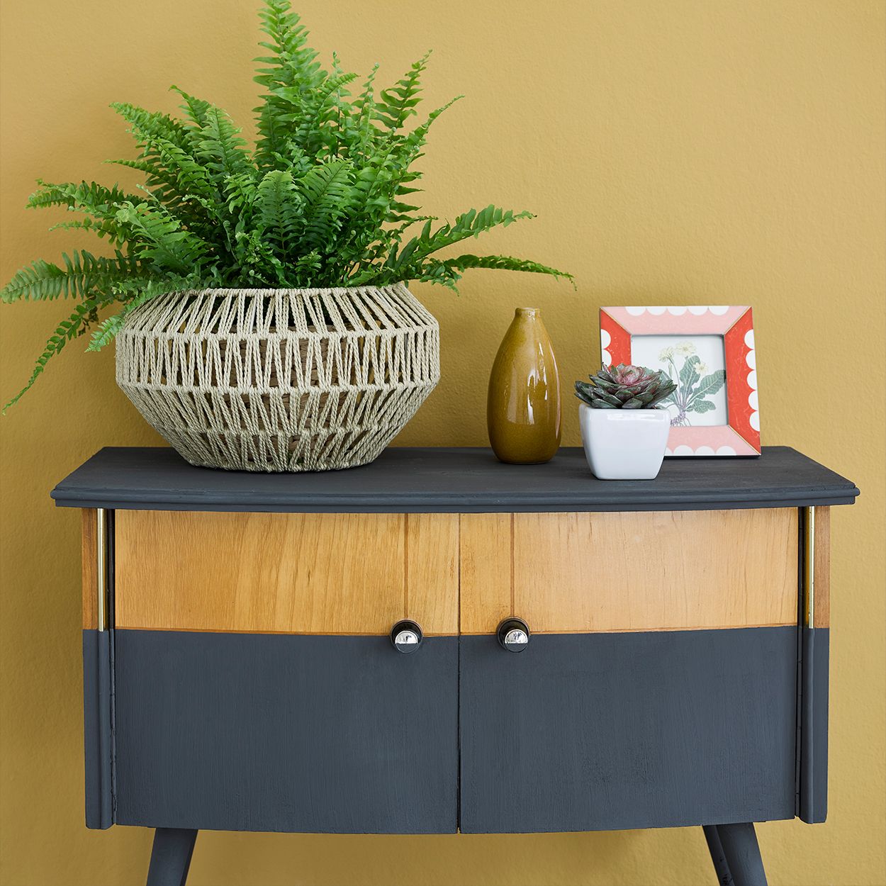 Rust-Oleum Matt Furniture Paint Graphite 750ml