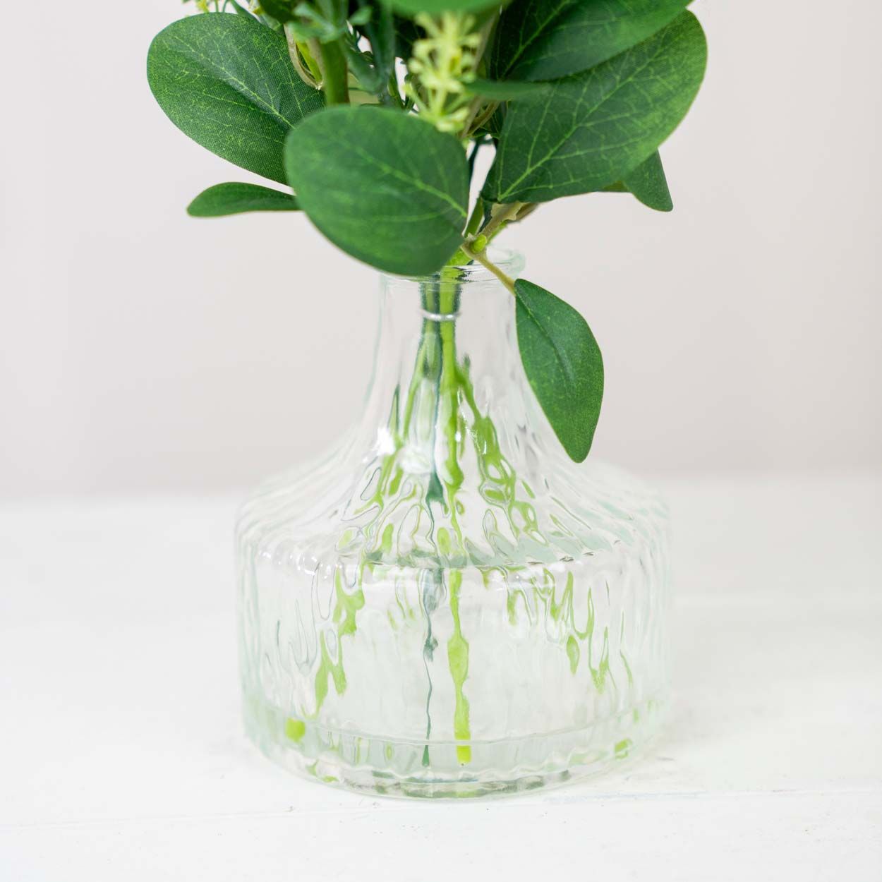 Artificial Flower Potted 29Cm White