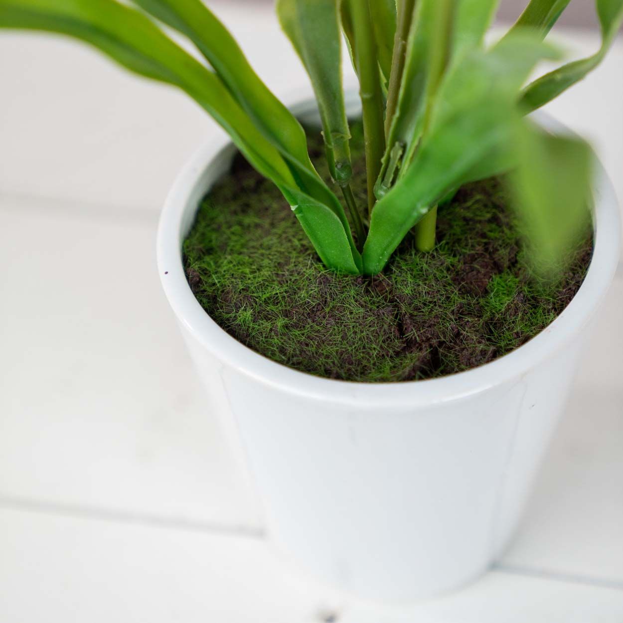 Artificial Orchid Potted 42Cm Pink