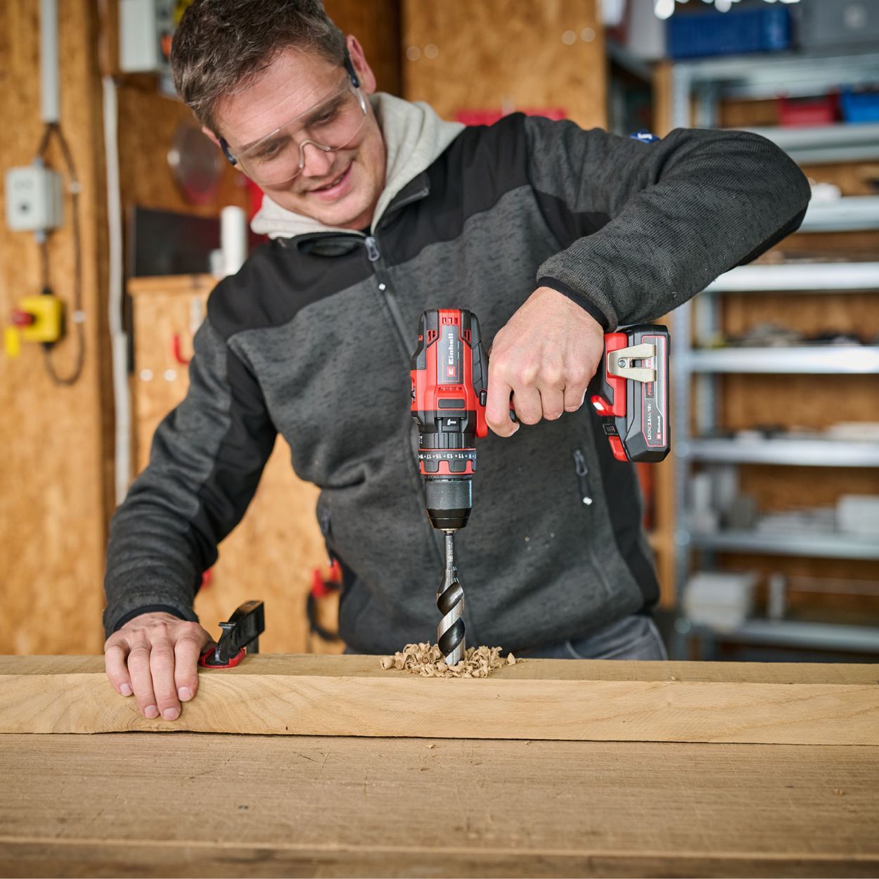 Einhell 18v TE-CD 18/44 Li-i (1x2,5Ah) Cordless Impact Drill Kit