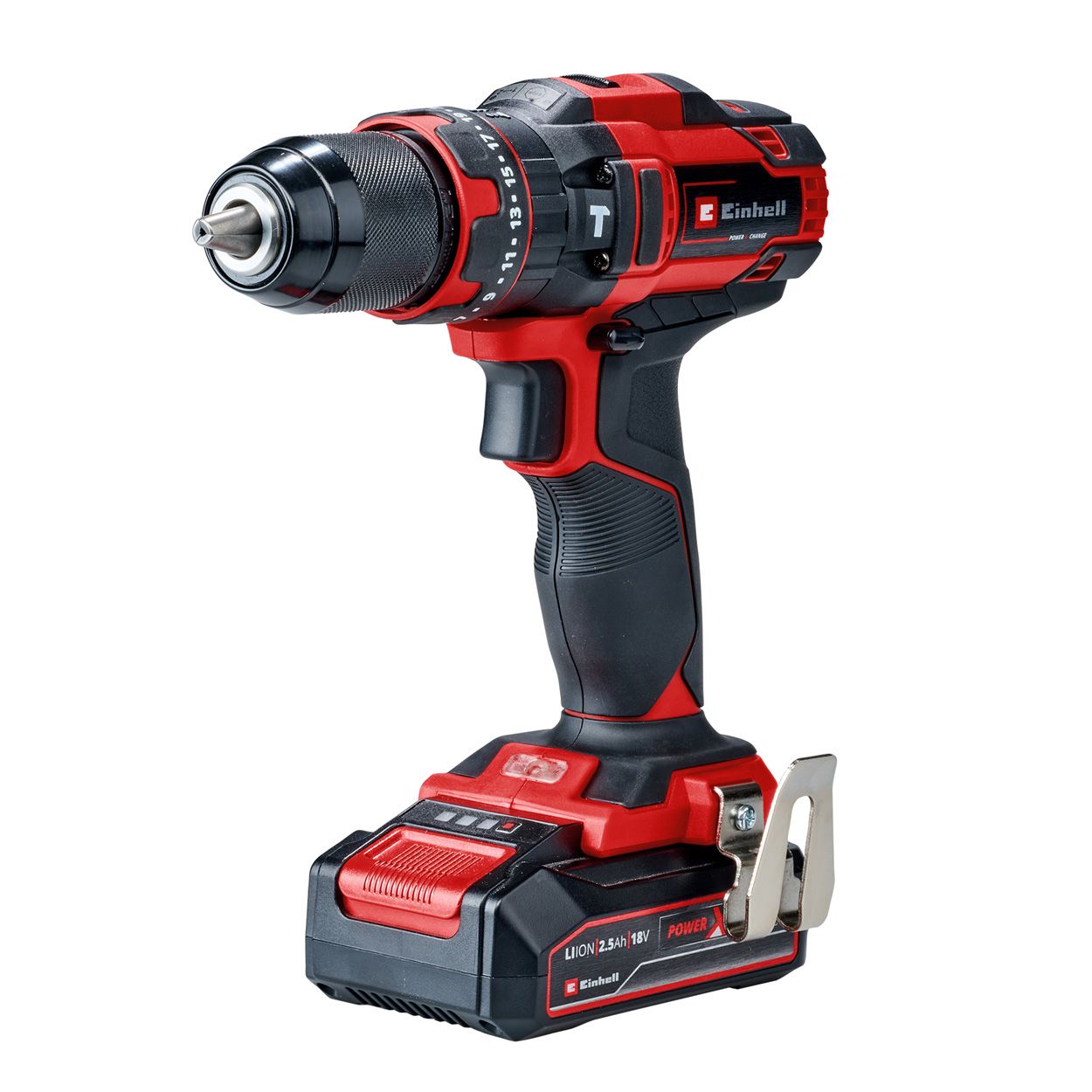 Einhell 18v TE-CD 18/44 Li-i (1x2,5Ah) Cordless Impact Drill Kit