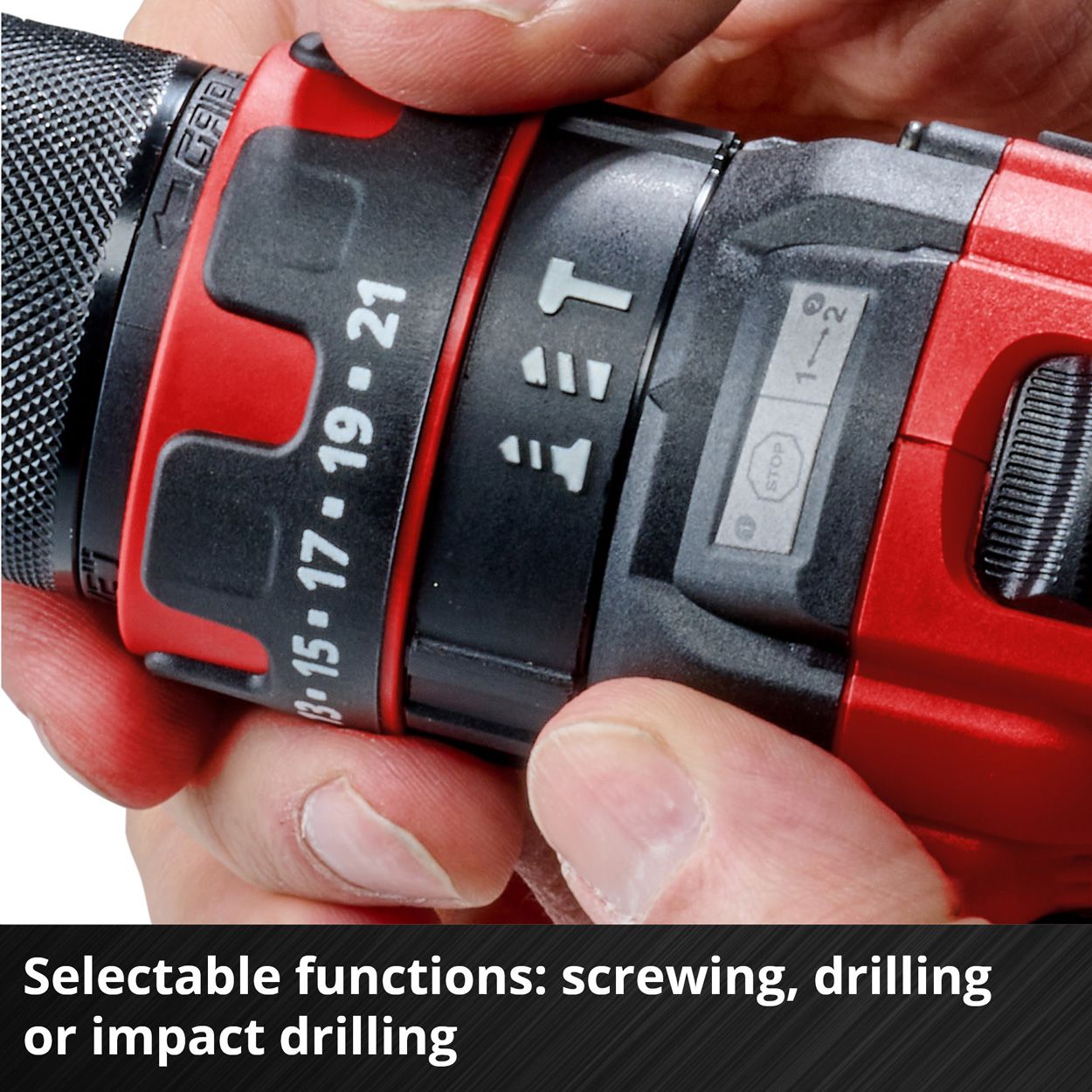 Einhell 18v TE-CD 18/44 Li-i (1x2,5Ah) Cordless Impact Drill Kit