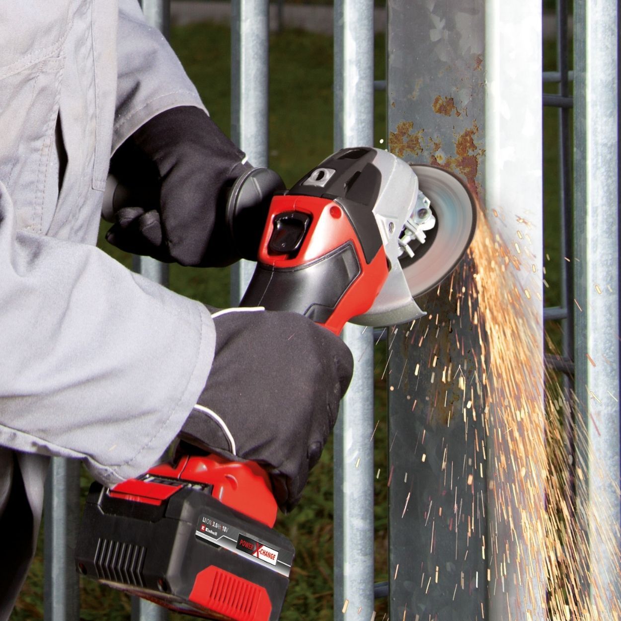 Einhell PXC 18V 115mm Angle Grinder, Body Only   