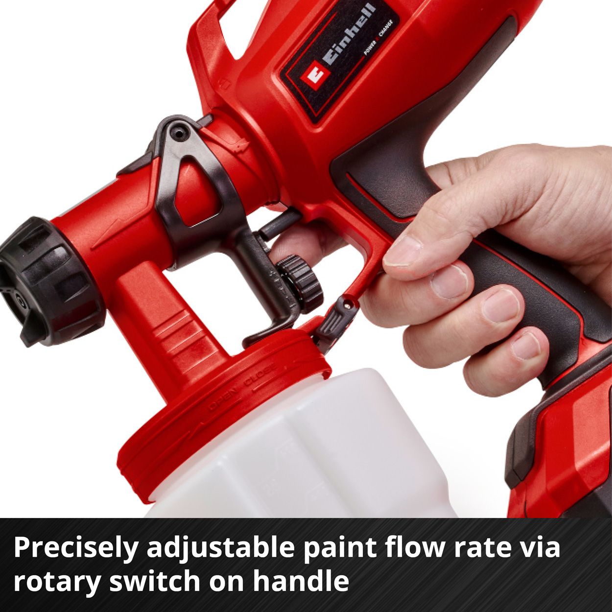 Einhell PXC 18V Spray Gun, 650mL/min Body Only  