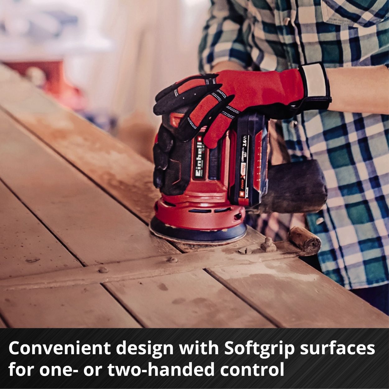 Einhell PXC 18V 125mm Rotating Sander, Body Only   