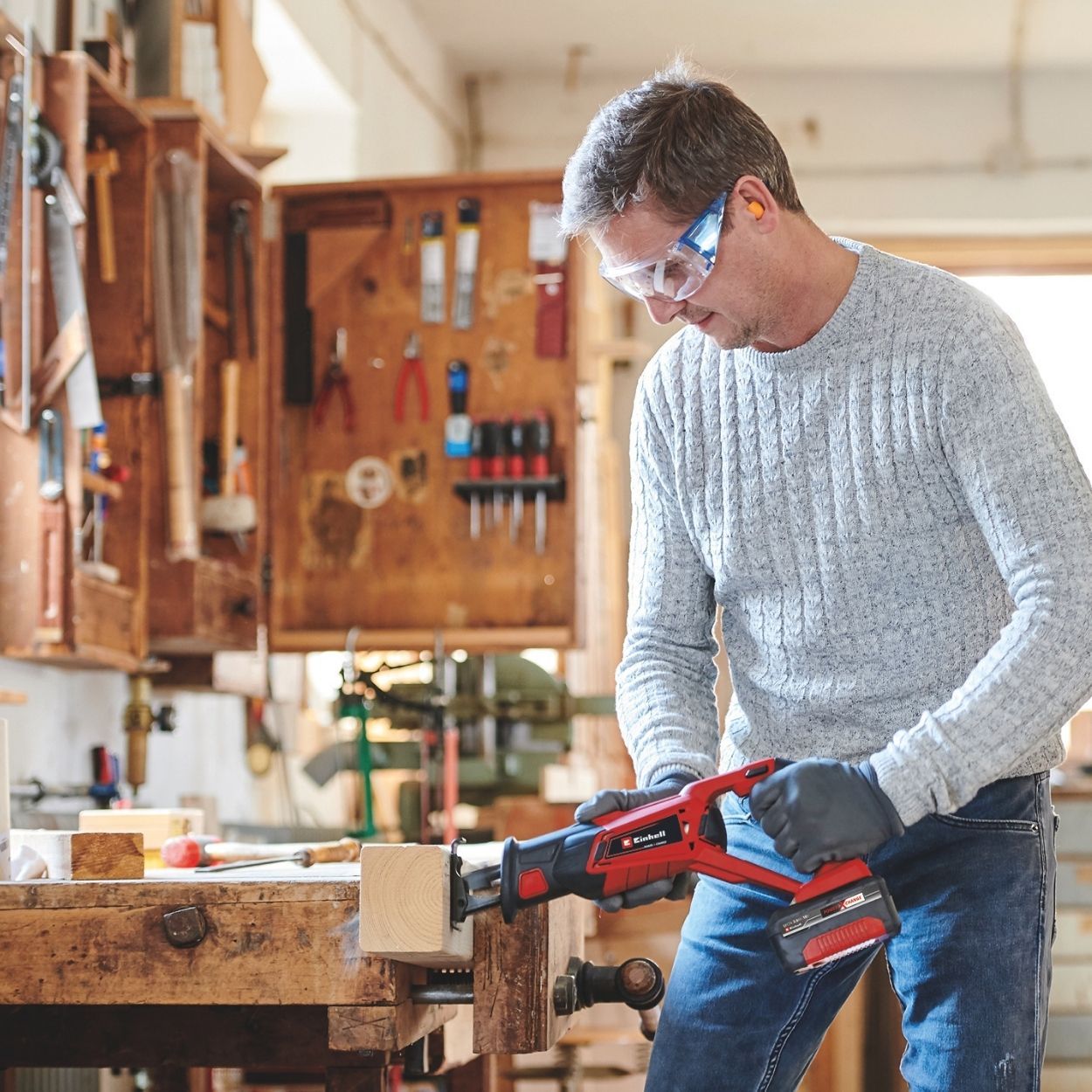 Einhell PXC 18V 100mm Reciprocating Saw, Body Only 