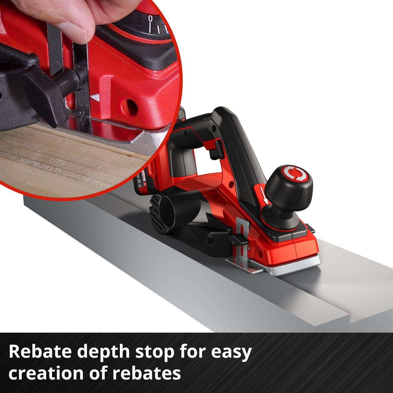 Einhell PXC 18V 82mm Planer, Body Only  