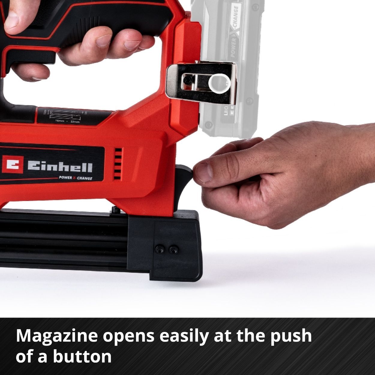 Einhell PXC 18V Stapler Nailer, Body Only