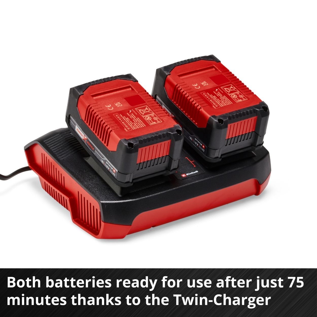 Einhell PXC Twin Charger 2 x 4.0Ah Kit