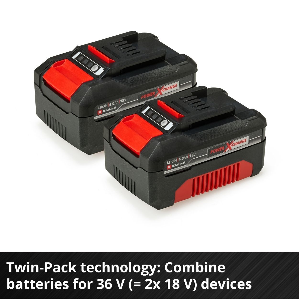 Einhell PXC Twin Charger 2 x 4.0Ah Kit 