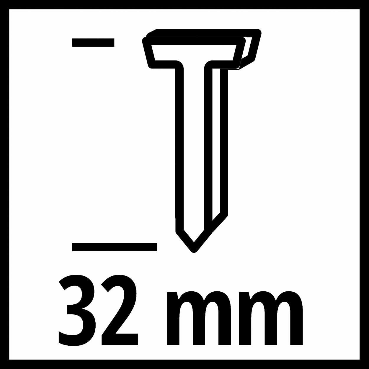 Einhell 3000Pc Brad Nails 18 Gauge 32mm
