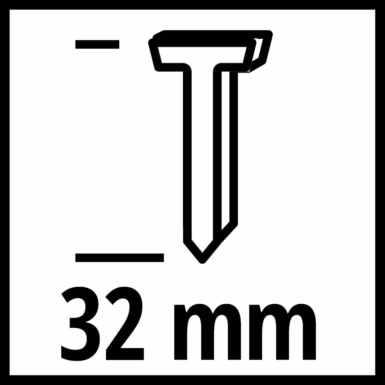 Einhell 3000Pc Brad Nails 18 Gauge 32mm