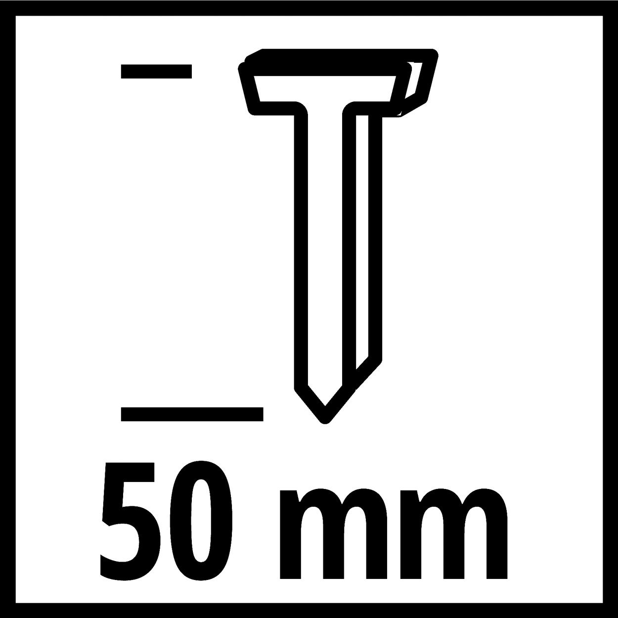 Einhell 3000Pc Brad Nails 18 Gauge 50mm