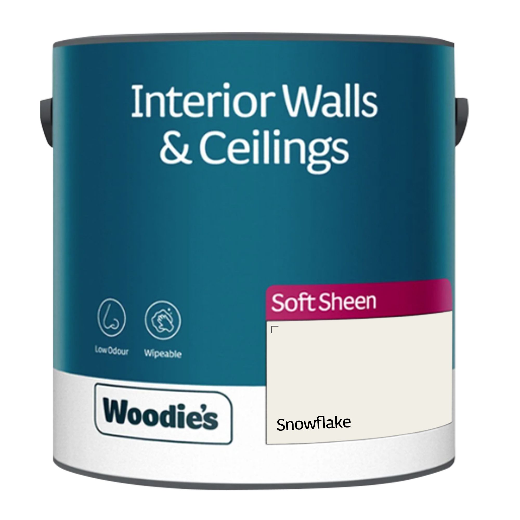 Woodie's Soft Sheen Snowflake 2.5Ltr