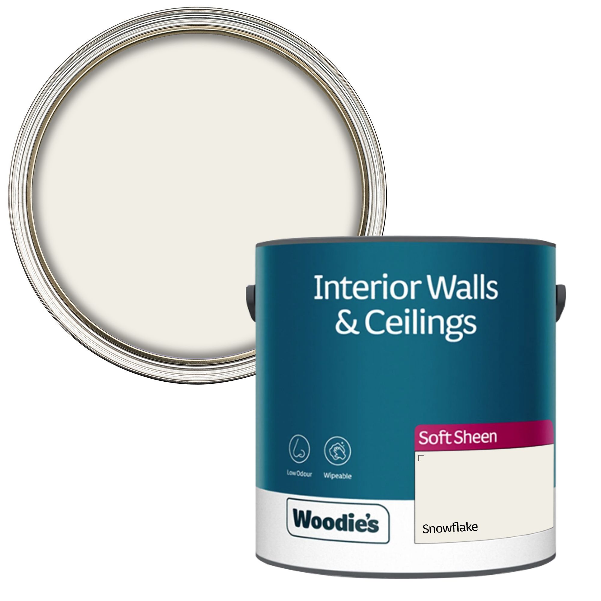 Woodie's Soft Sheen Snowflake 2.5Ltr