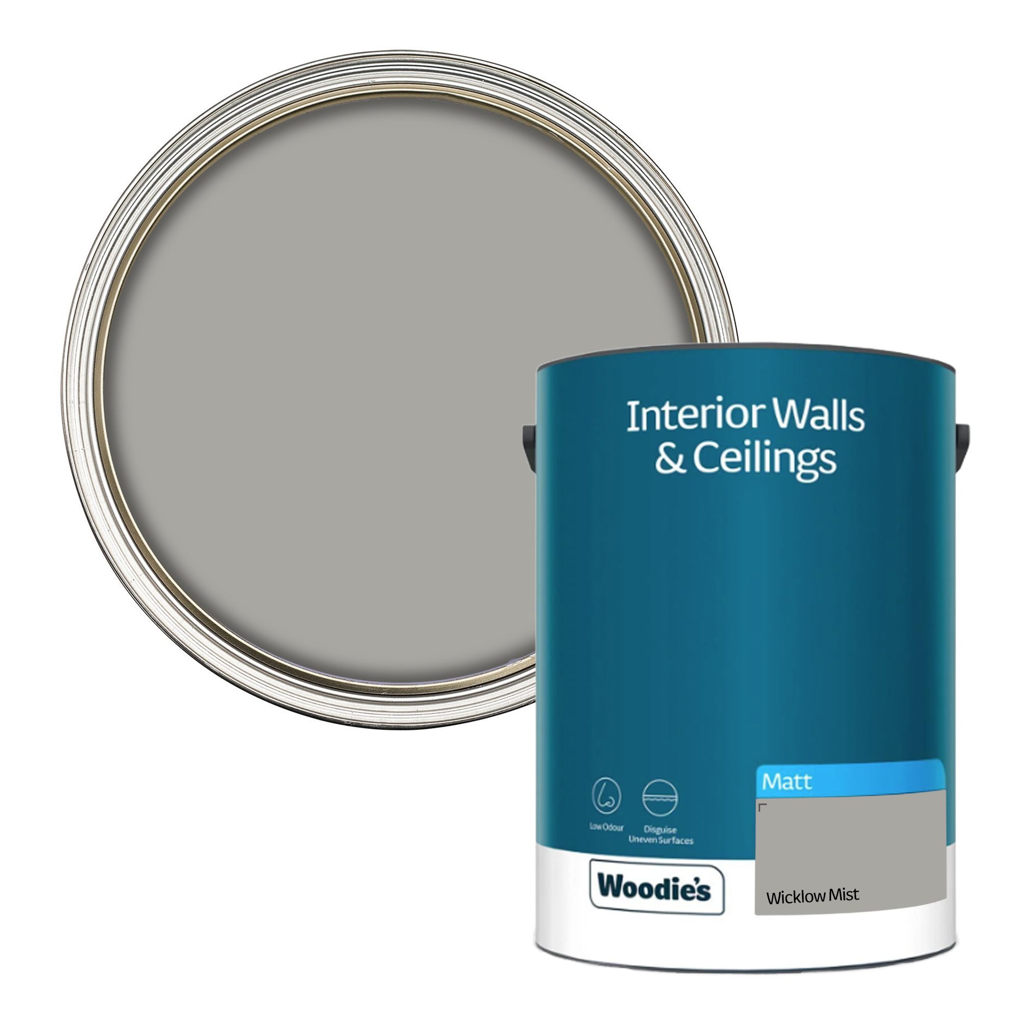 Woodie's Matt Wicklow Mist 5Ltr