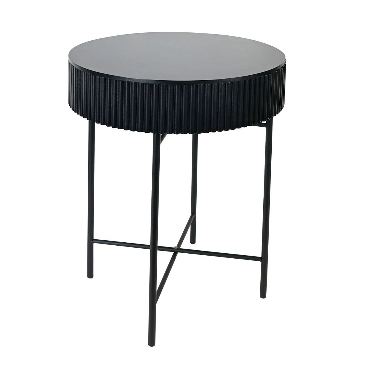 Pleated Storage Side table