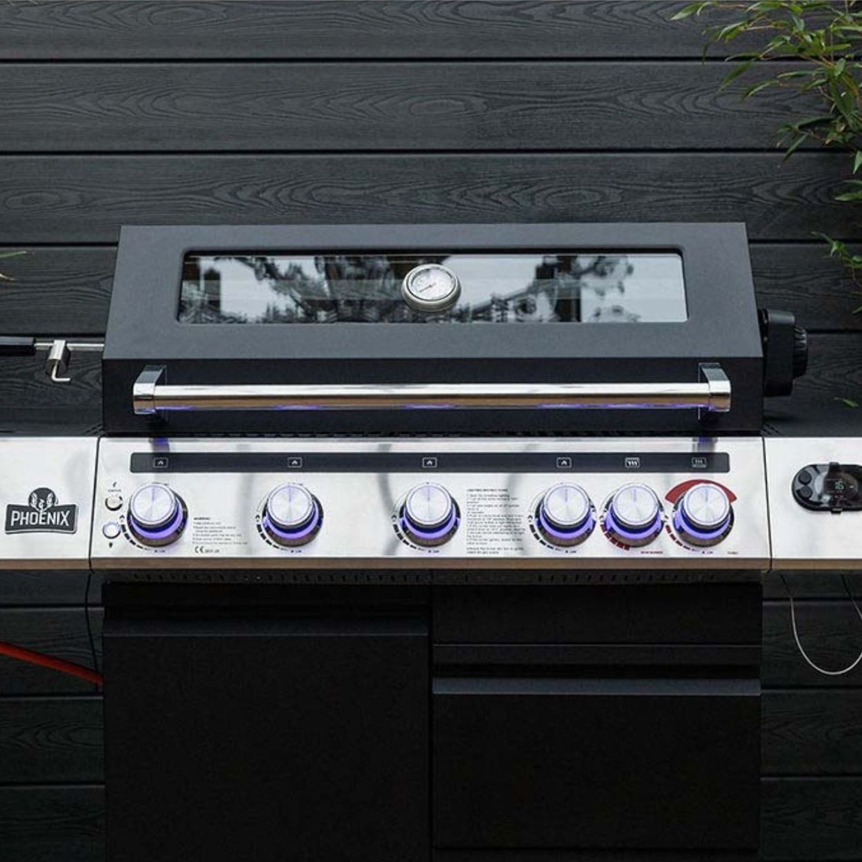 Phoenix Gas BBQ 5 Burner With Smart Thermometer