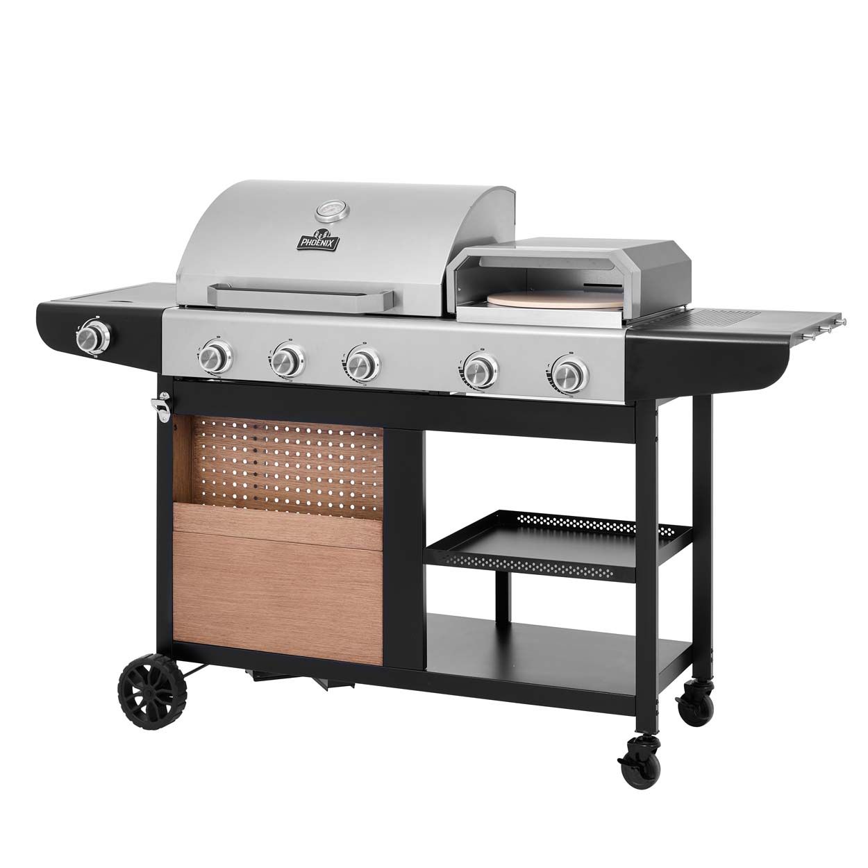 Phoenix Combo BBQ Gas And Pizza Oven