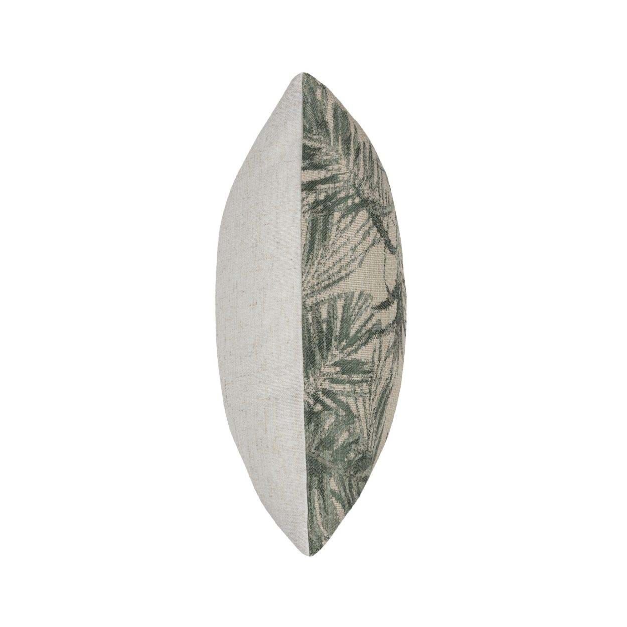 Palm Leaf Cushion 43x43 Green