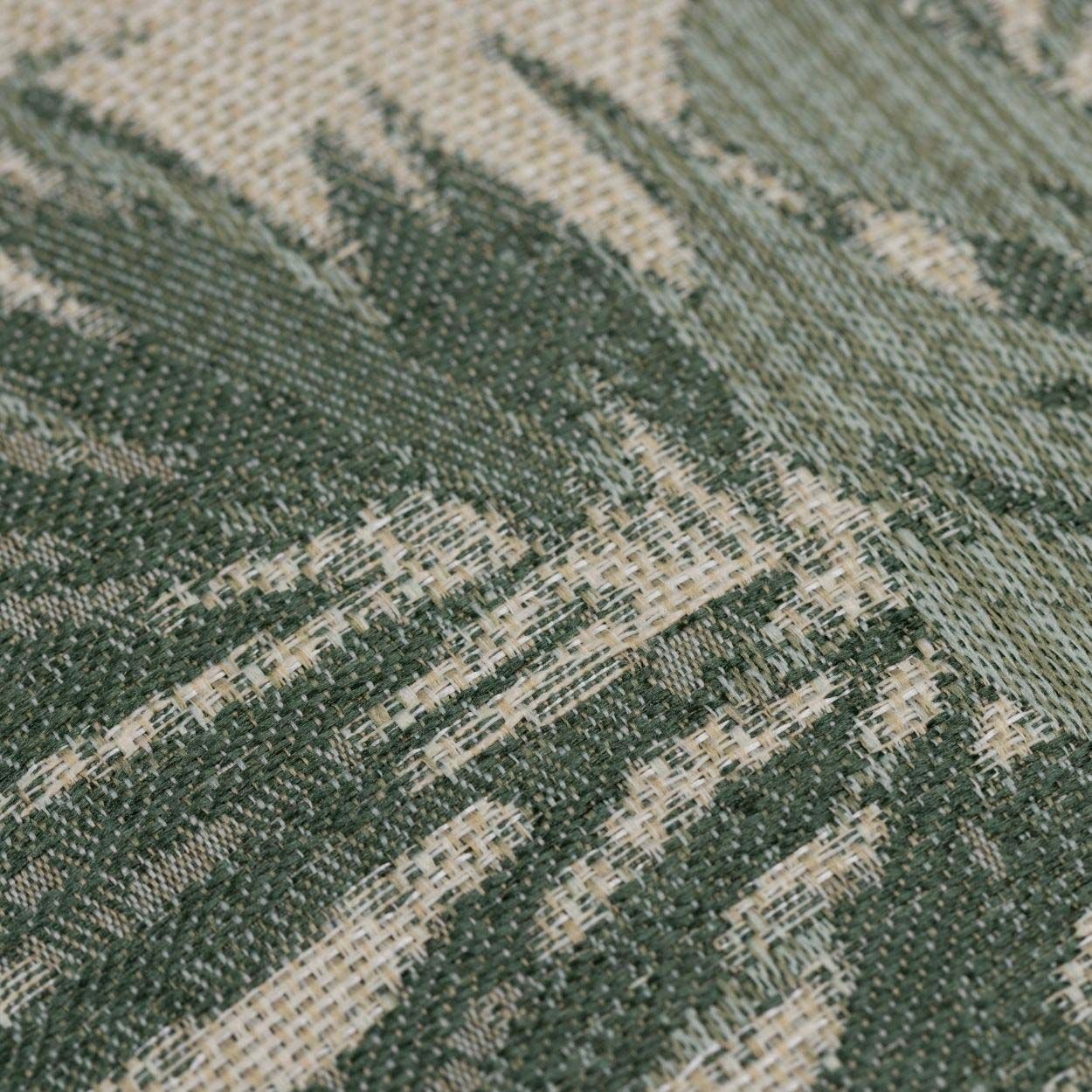 Palm Leaf Cushion 43x43 Green