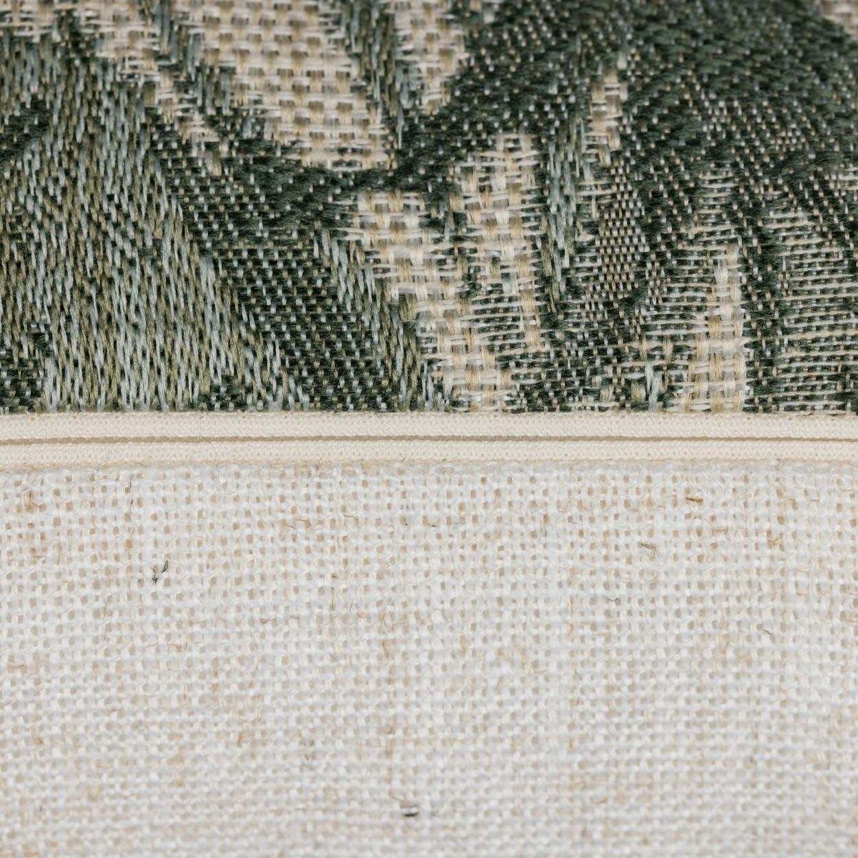 Palm Leaf Cushion 43x43 Green