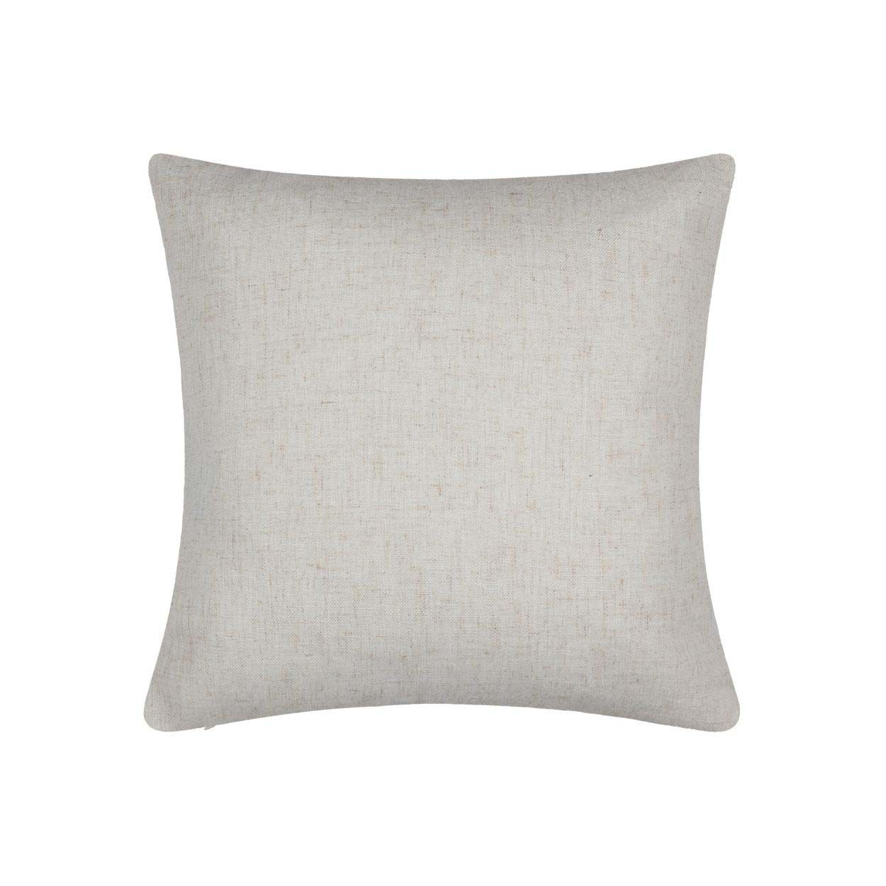 Feather Cushion 45x45 Blue