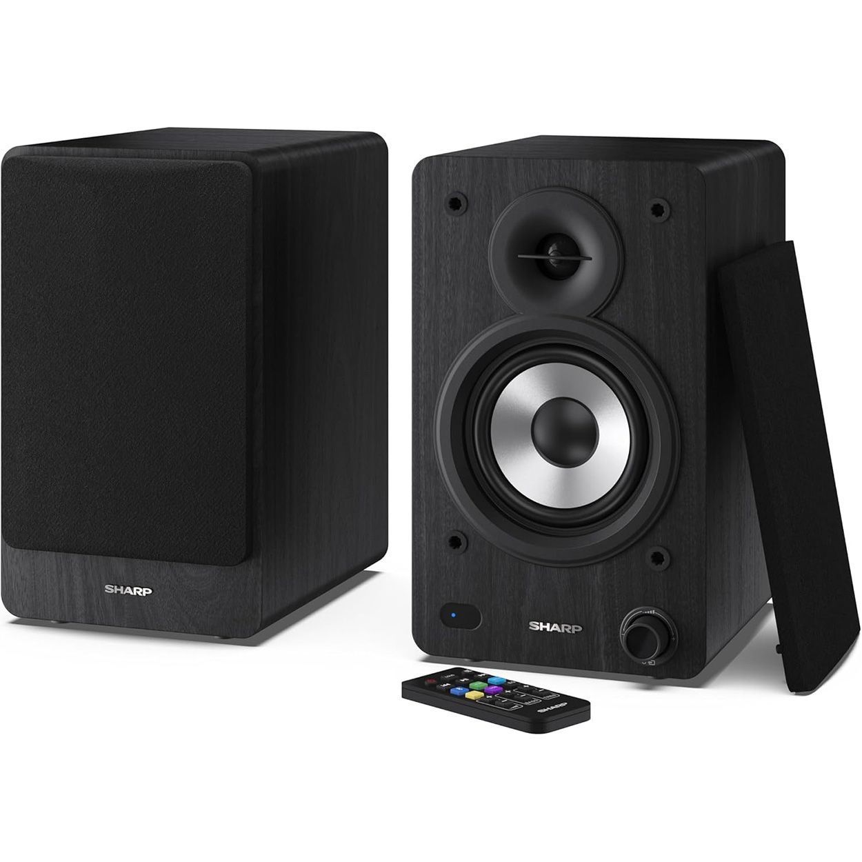 Sharp Bookshelf speakers - Black