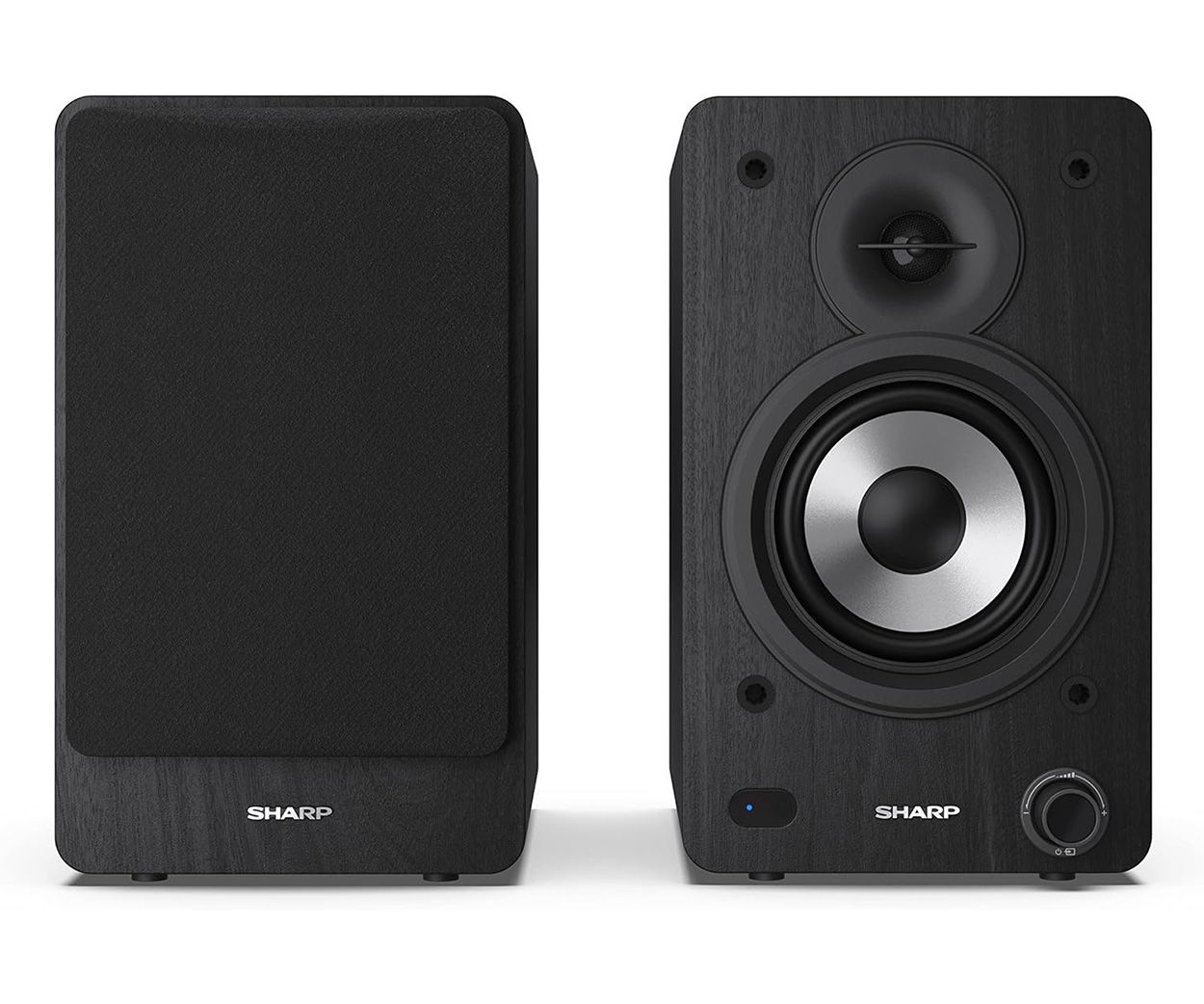 Sharp Bookshelf speakers - Black