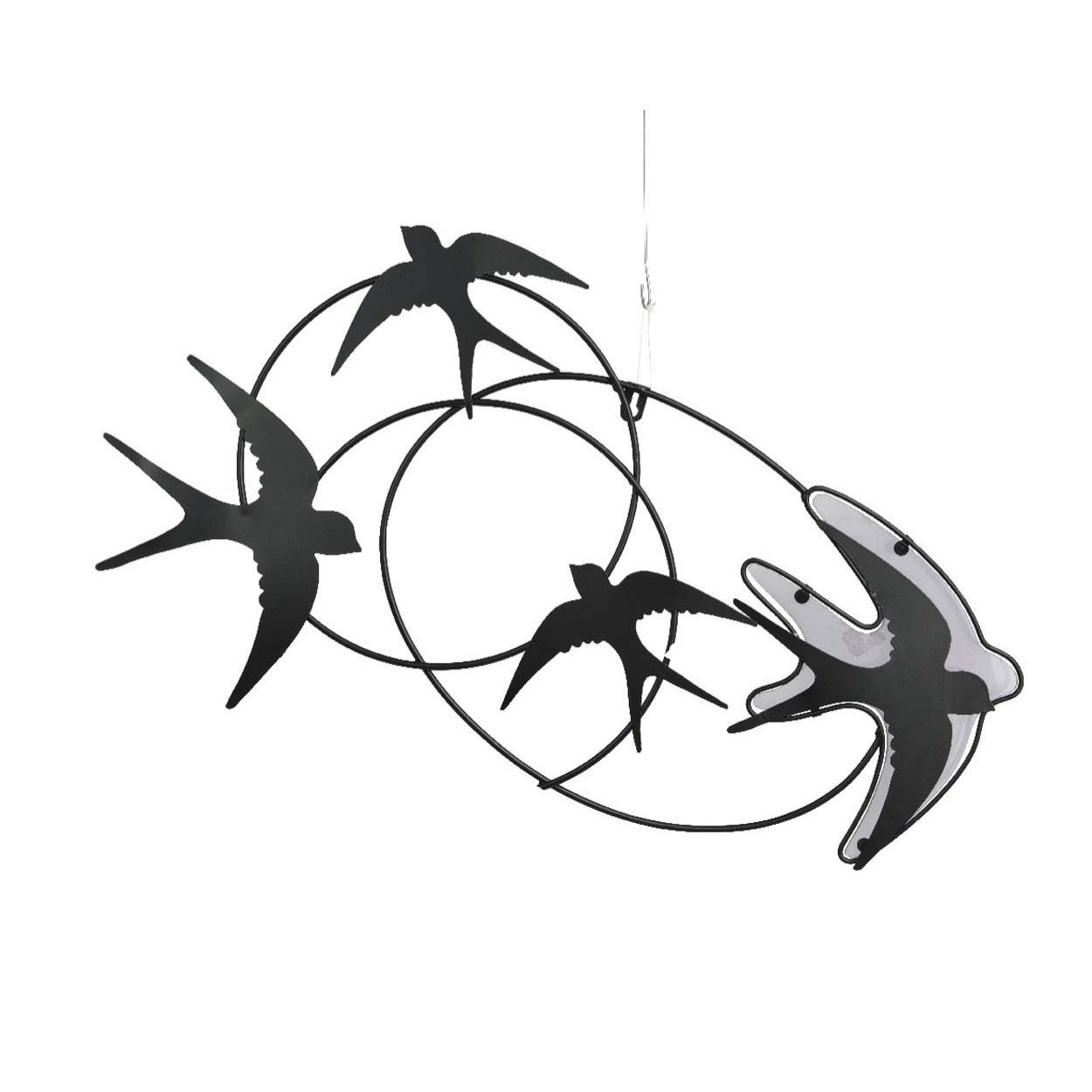Iron Birds Wall Hanging Deco