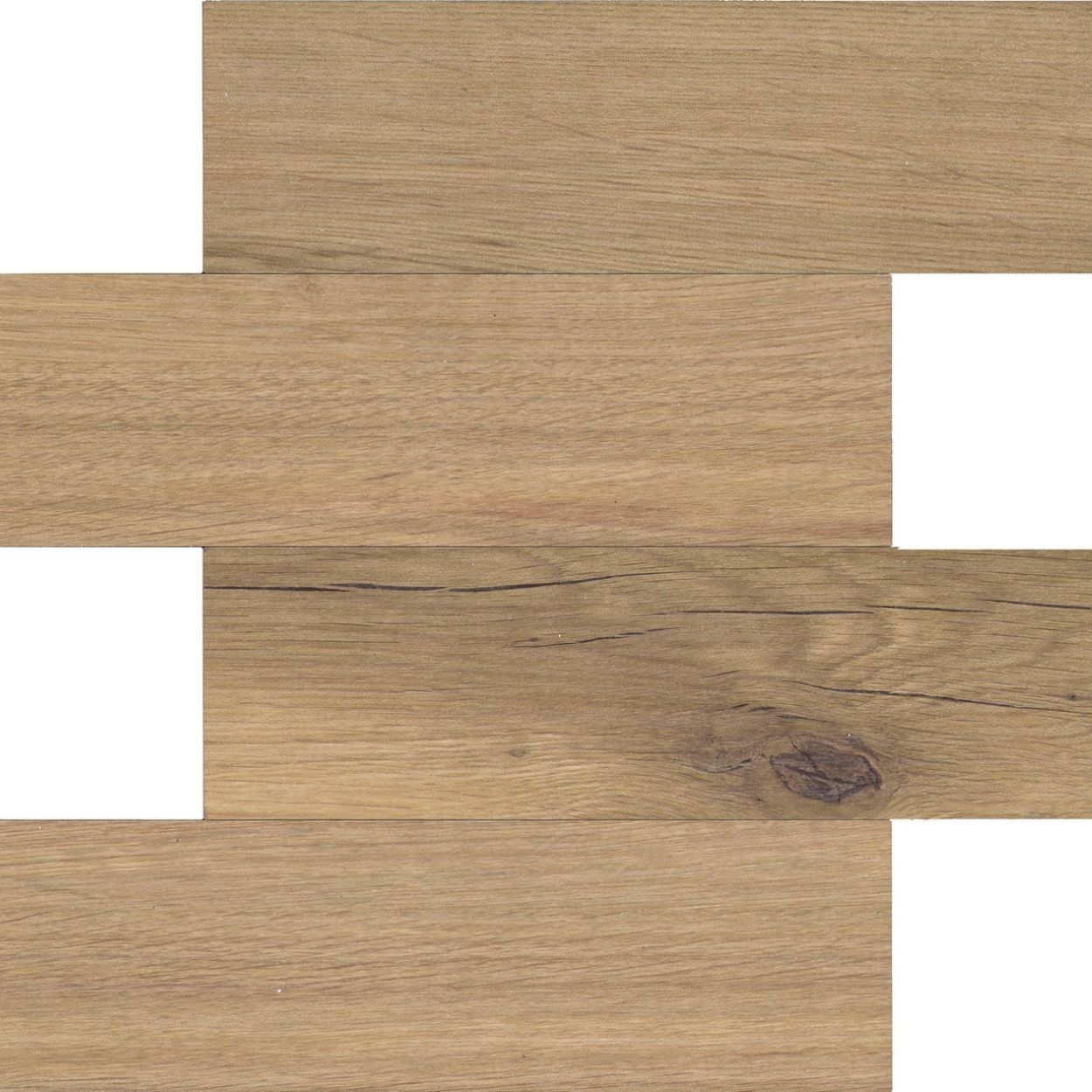 Faux Wood Natural Peel & Stick Wall