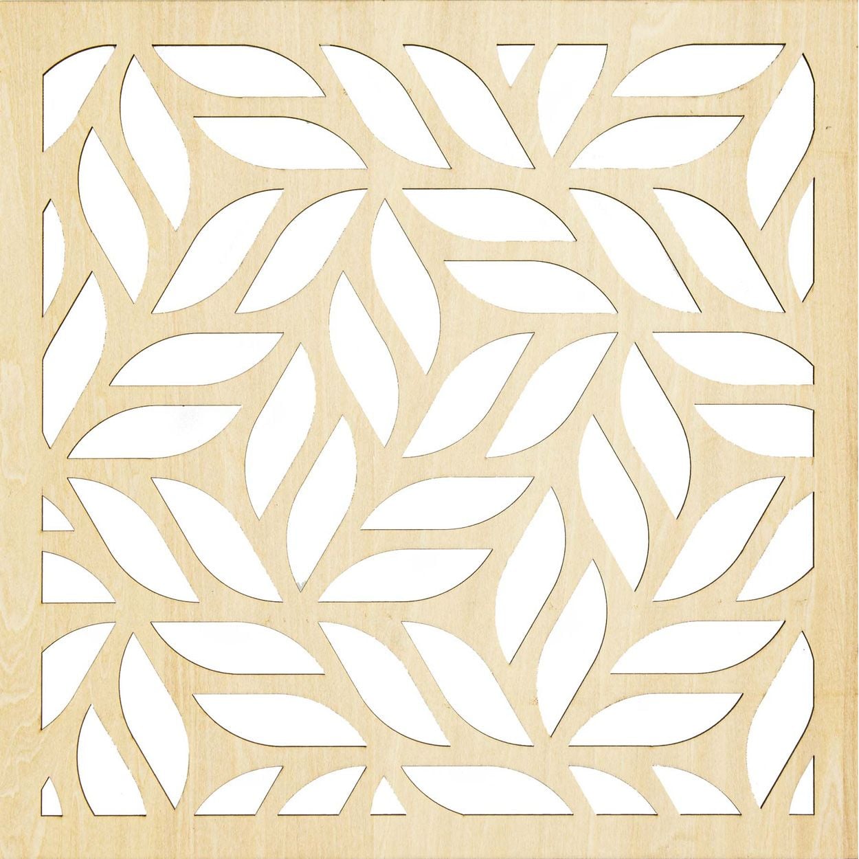 Wallpops Natural Leaf P&S Wooden Decor
