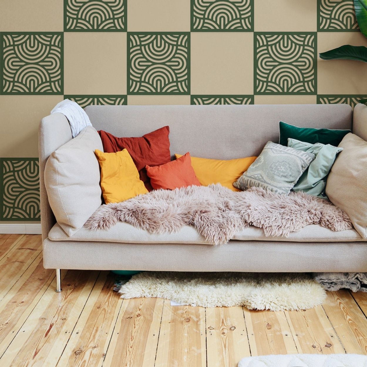 Wallpops Natural Arches P&S Wooden