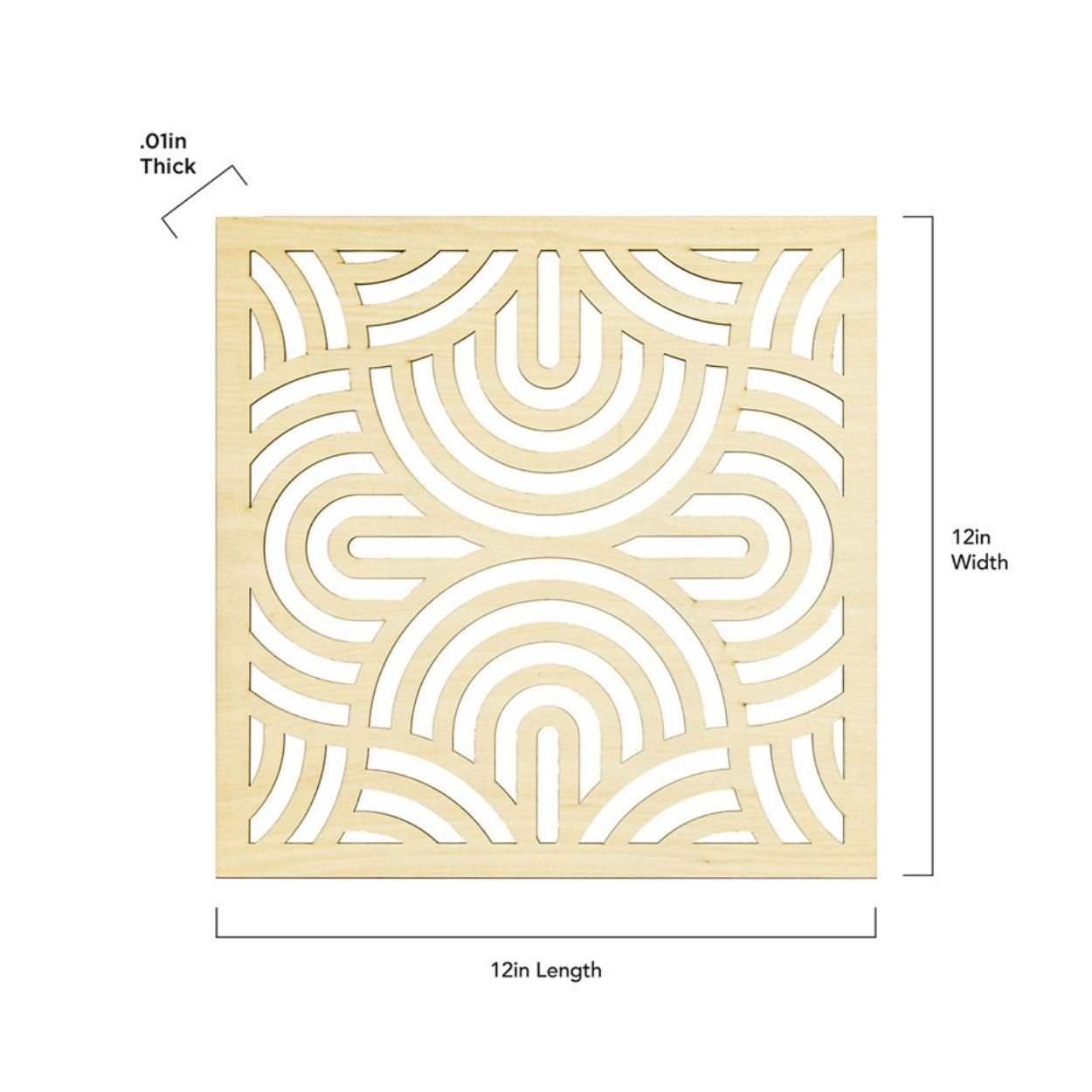 Wallpops Natural Arches P&S Wooden