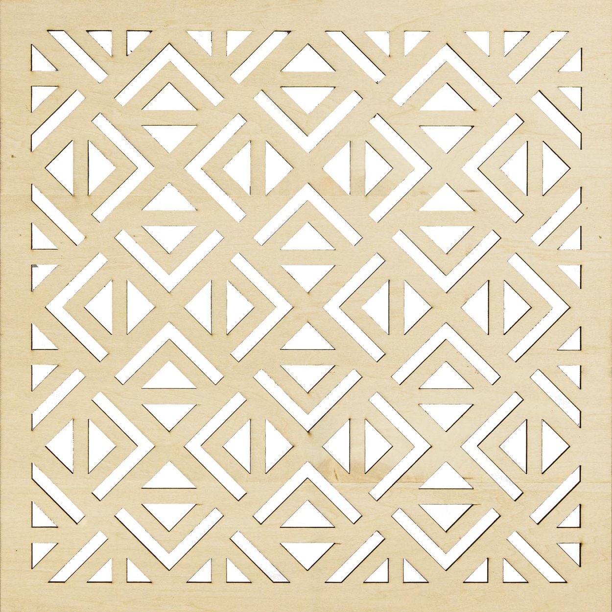 Wallpops Natural Geo P&S Wooden Decor
