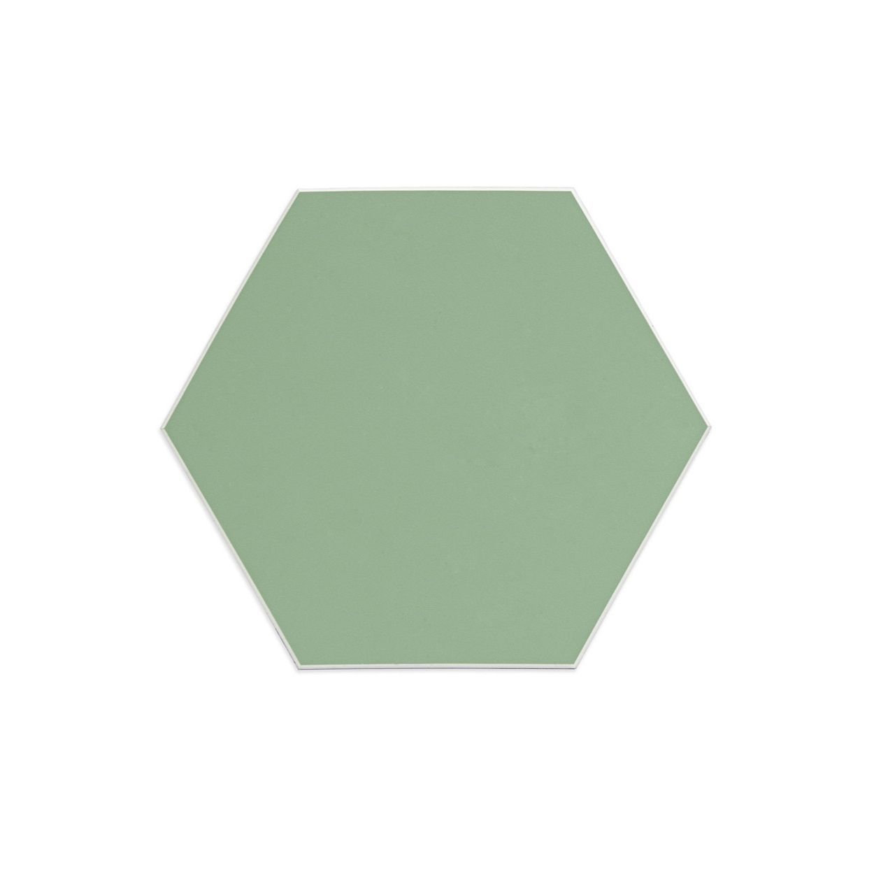 Hexagon Green Peel & Stick Luxury Wall