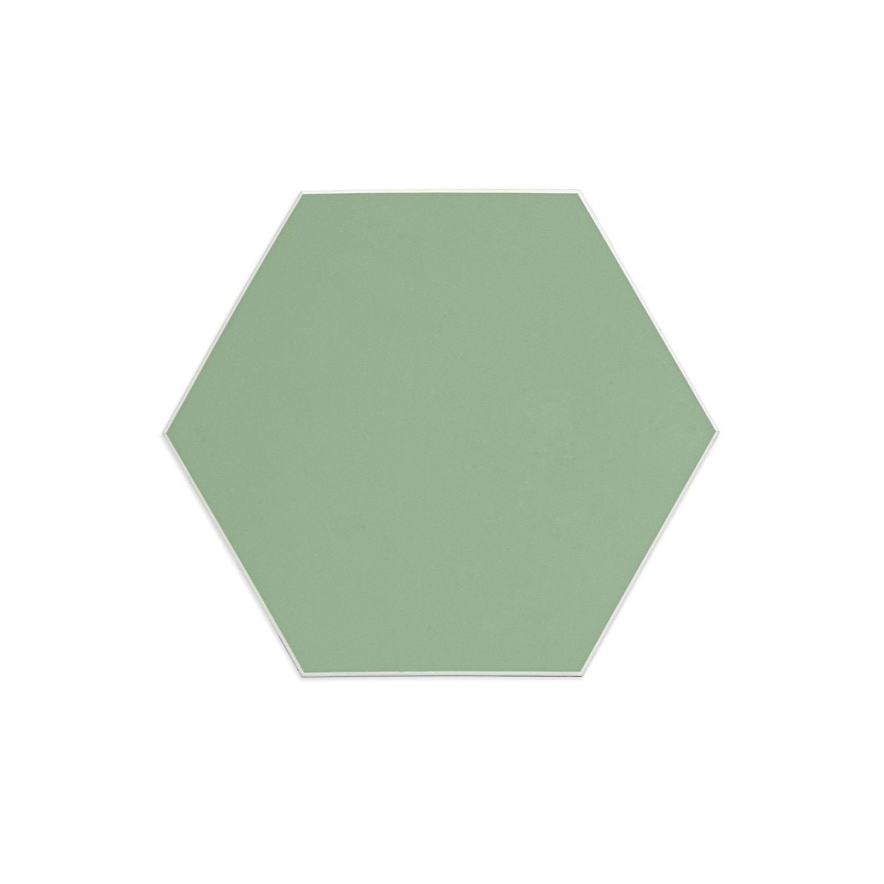 Hexagon Green Peel & Stick Luxury Wall