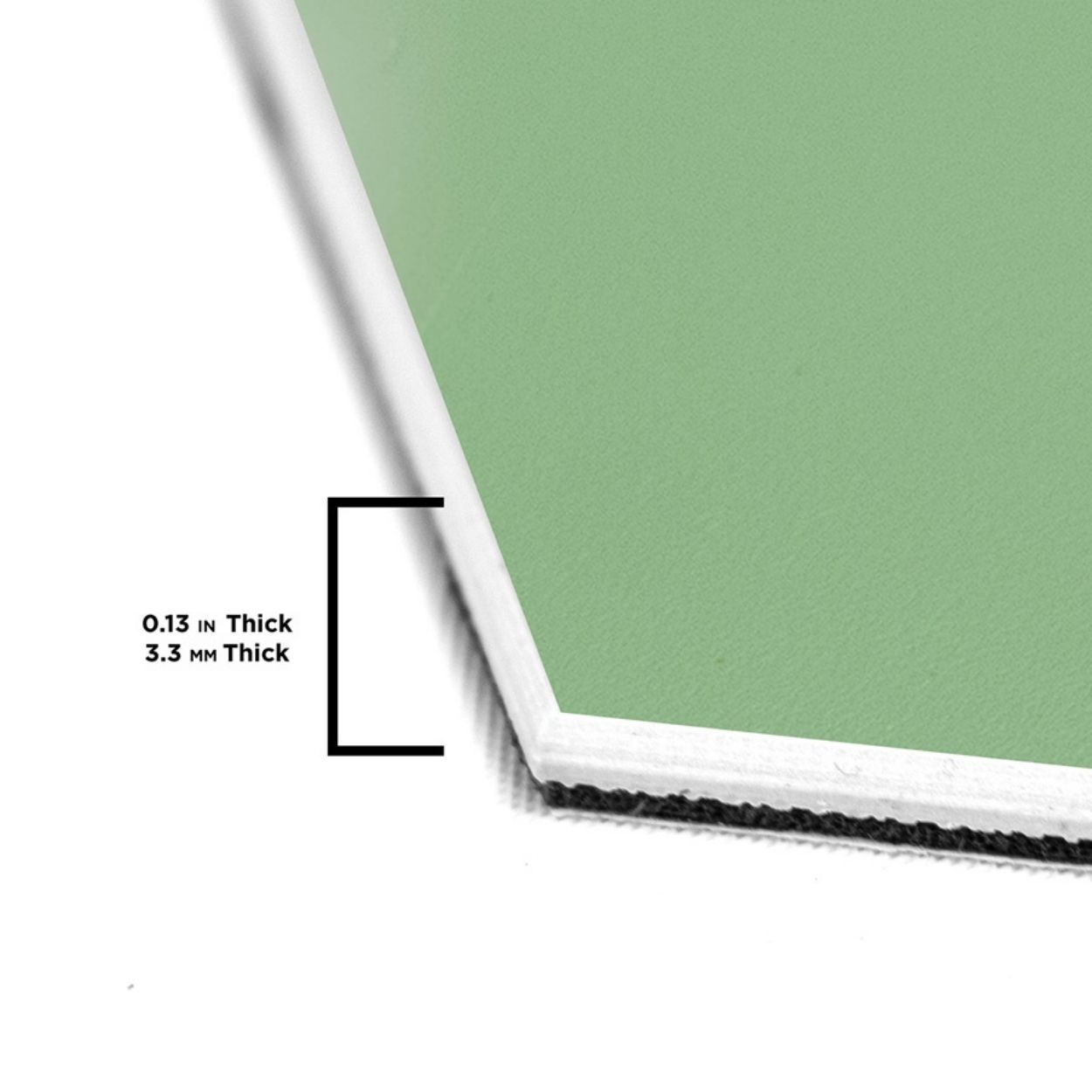 Hexagon Green Peel & Stick Luxury Wall