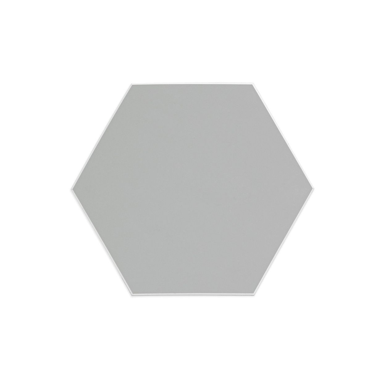 Hexagon Grey Peel & Stick Luxury Wall